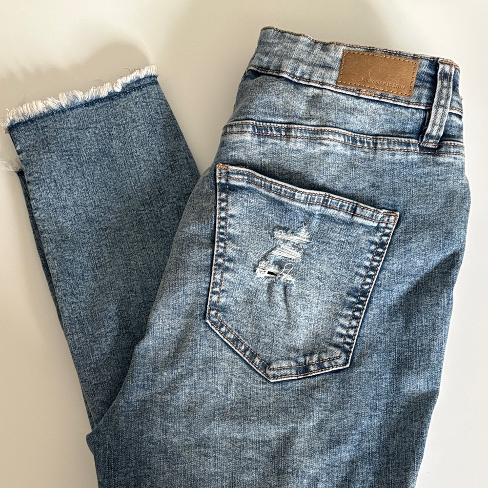 Bluenotes Light Blue Distressed skinny Jeans